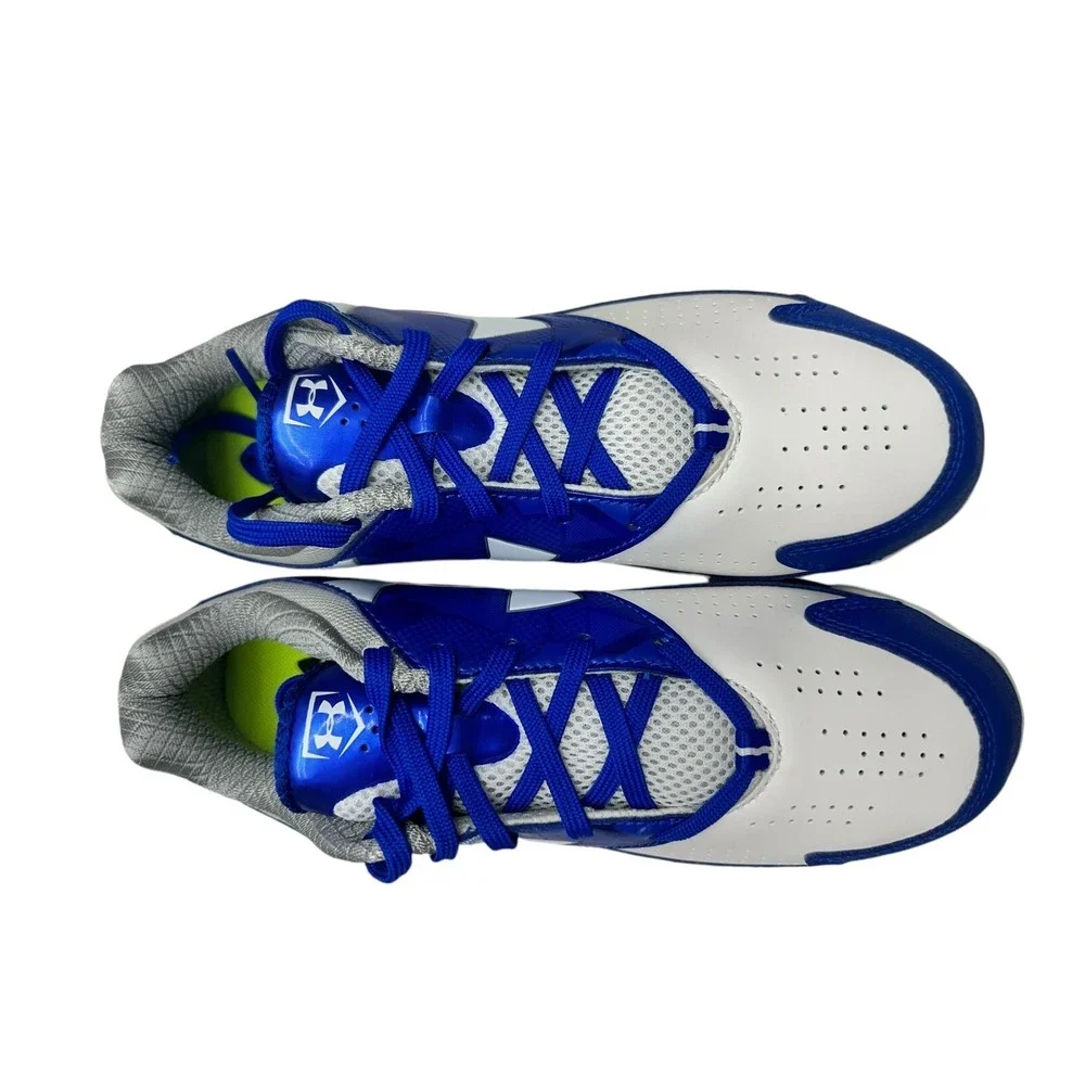 Under Armor Spine Glide St Cleats 7.5‎ Blue And White